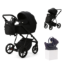 Mee-Go Milano Evo 3-in-1 Travel System with Car Seat & Base