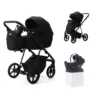 Mee-Go Milano Evo 3-in-1 Travel System with Car Seat & Base