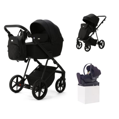 Mee-Go Milano Evo 3-in-1 Travel System with Car Seat & Base