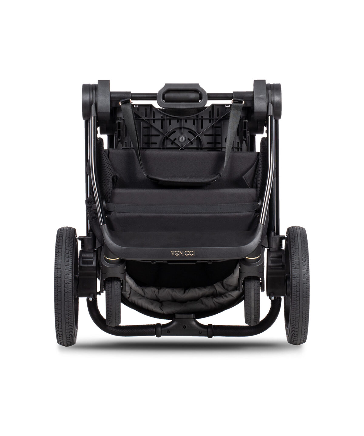 Venicci Upline 3 in 1 Travel System with Car Seat & ISOFIX Base - All Black - Image 8