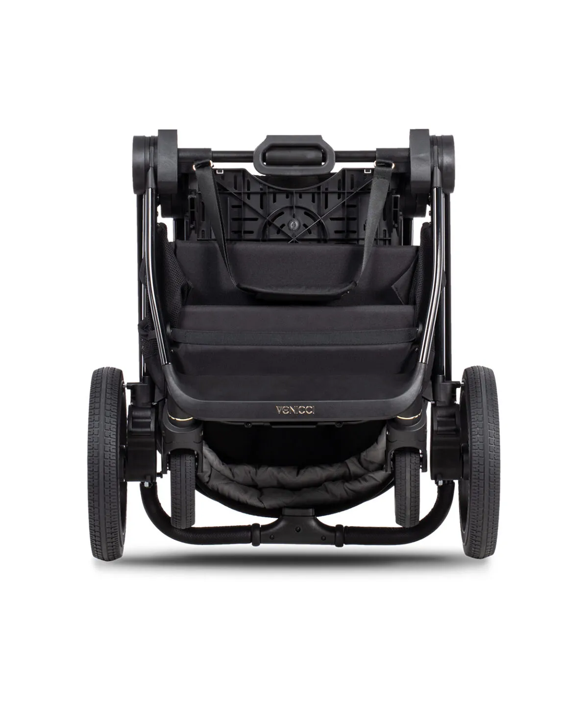 Venicci Upline 3 in 1 Travel System with Car Seat & ISOFIX Base - All Black - Image 8