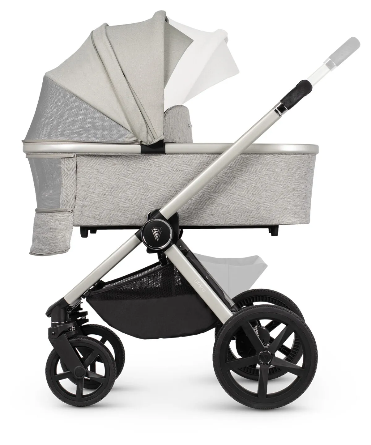 Venicci Upline 3-in-1 Travel System with Car Seat & ISOFIX Base - Moonstone - Image 8
