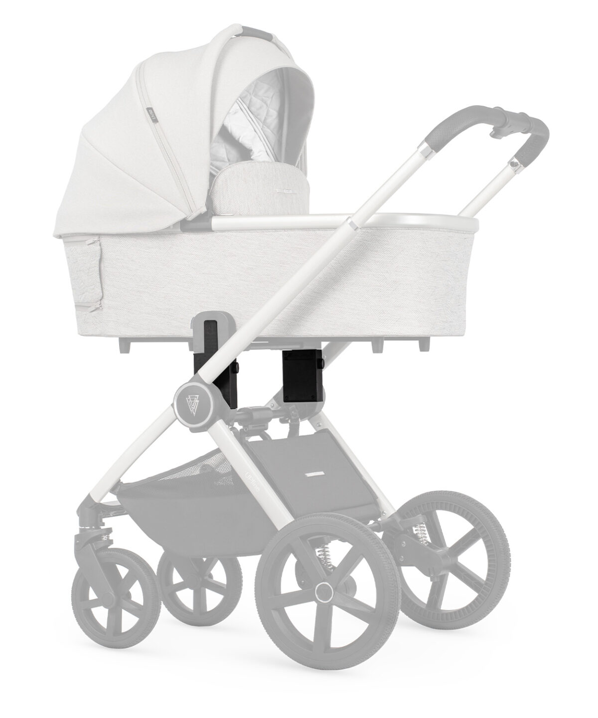 Venicci Upline 3-in-1 Travel System with Car Seat & ISOFIX Base - Moonstone - Image 4