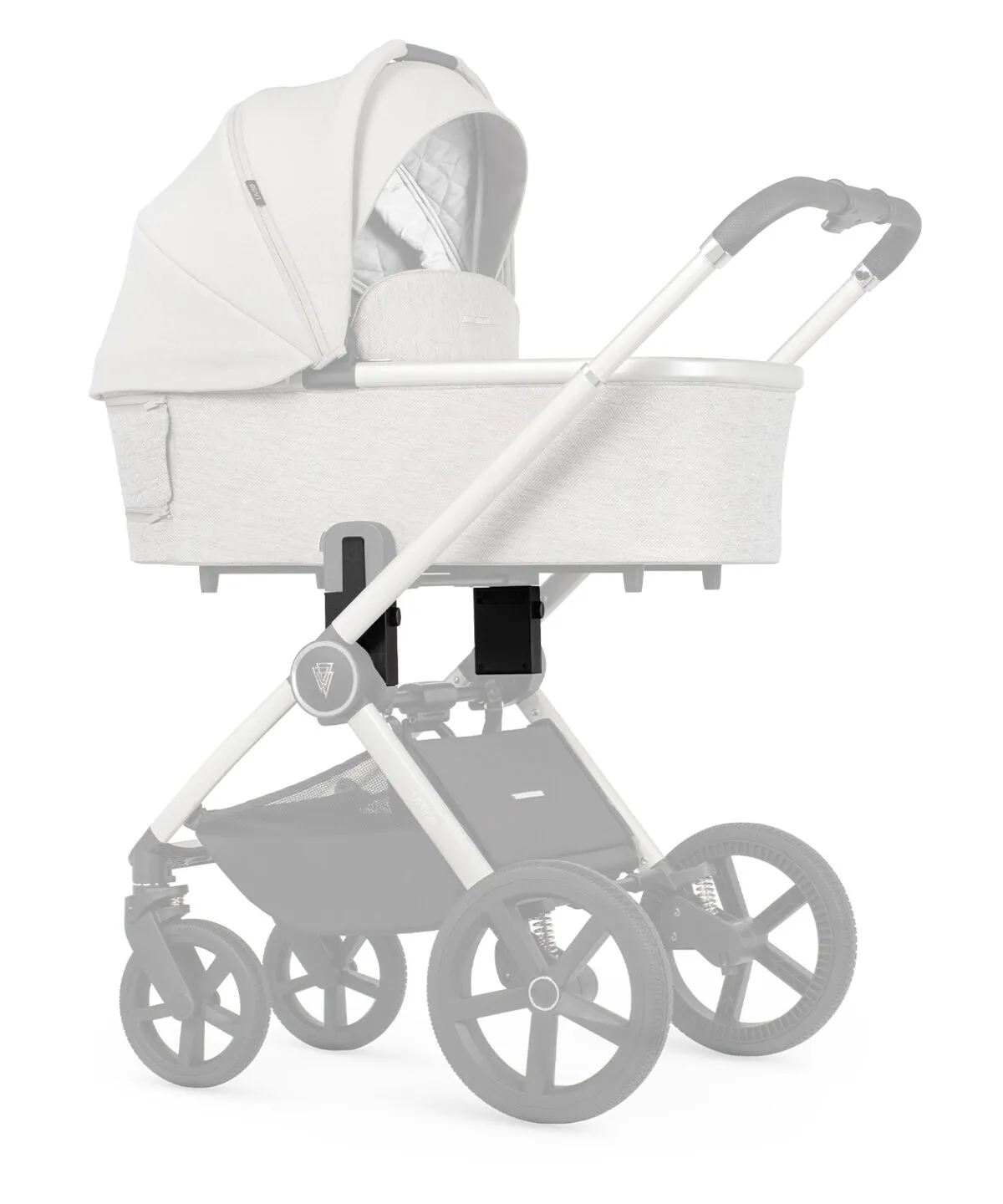 Venicci Upline 3-in-1 Travel System with Car Seat & ISOFIX Base - Moonstone - Image 4