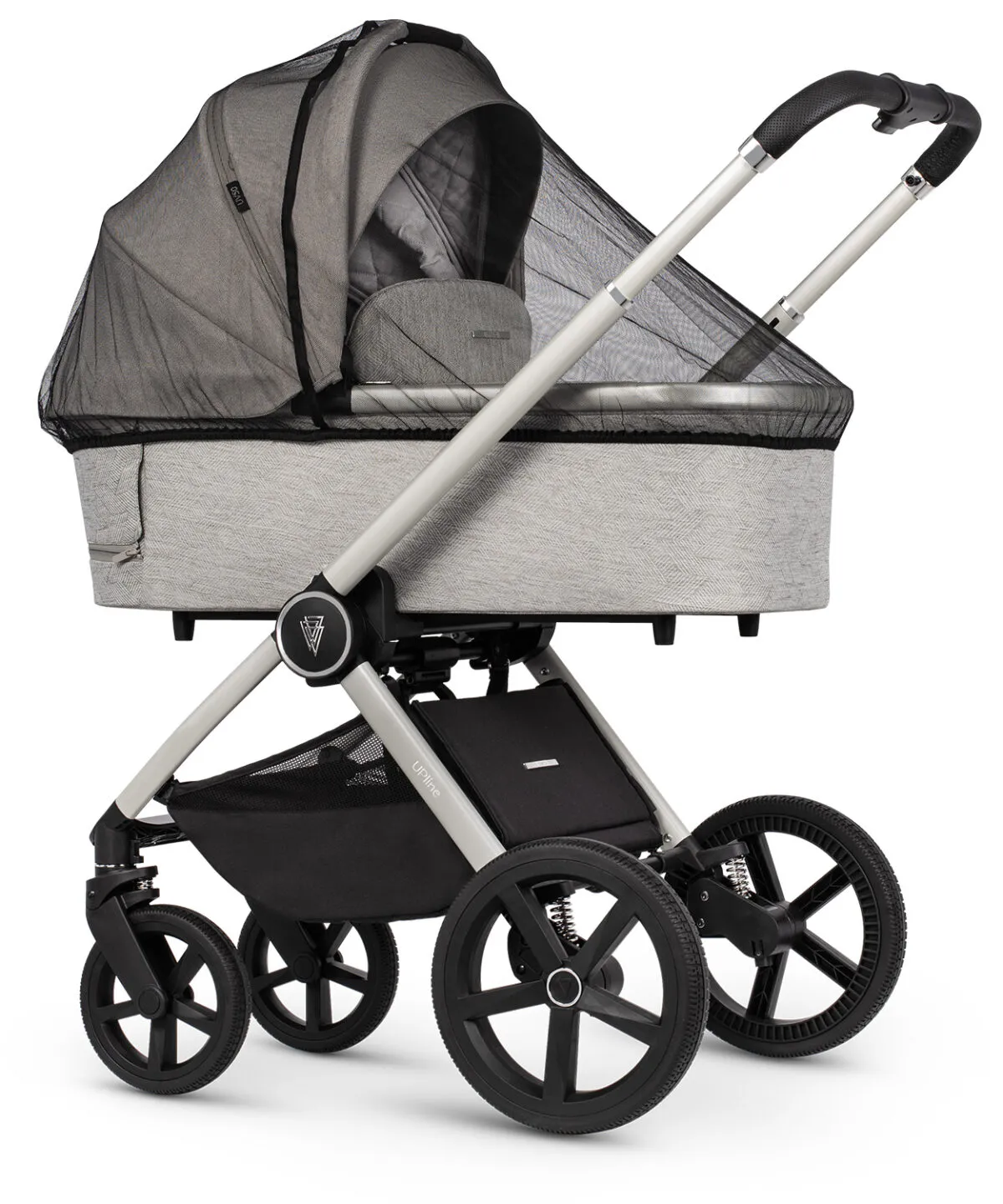 Venicci Upline 3-in-1 Travel System with Car Seat & ISOFIX Base - Moonstone - Image 6