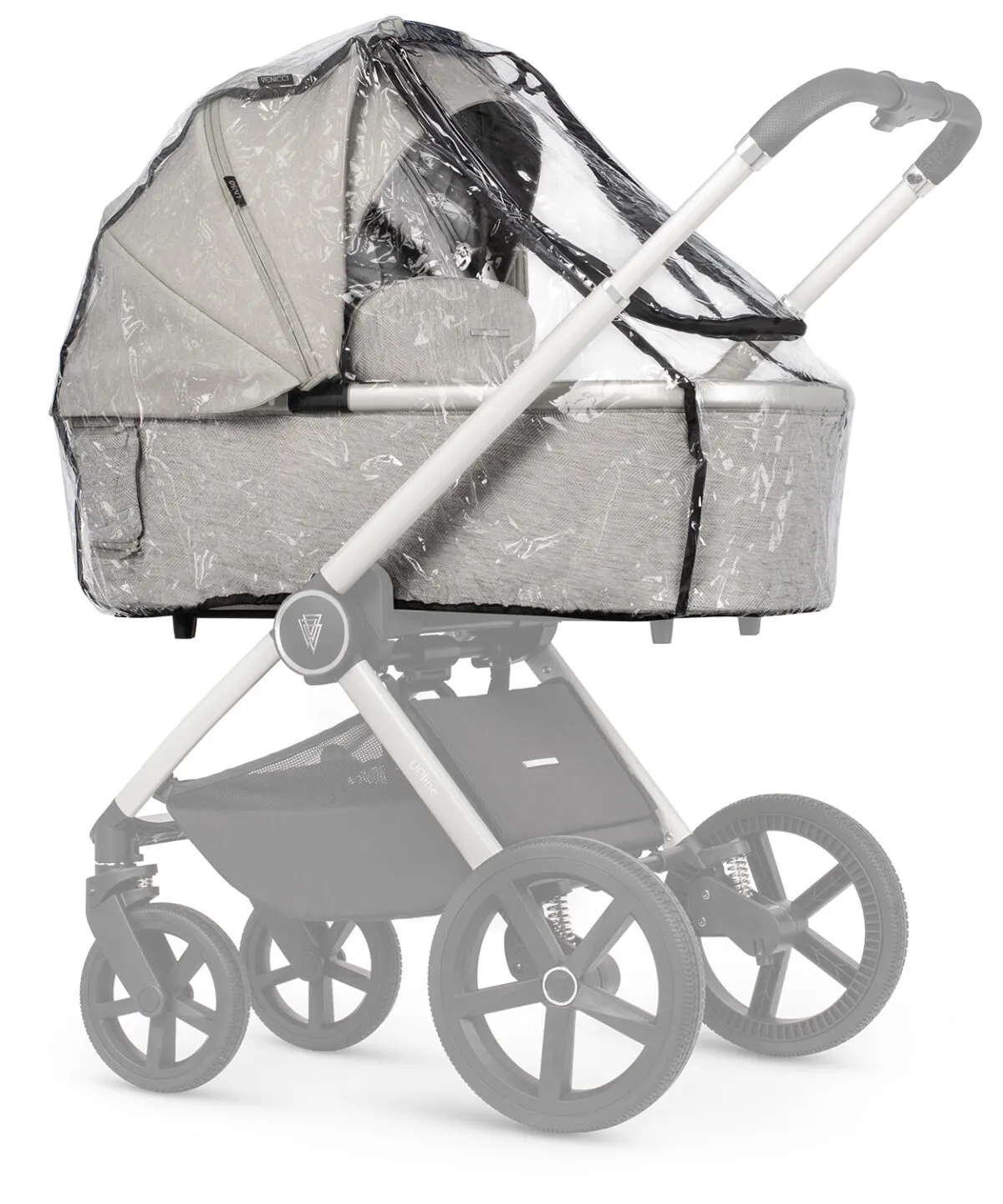 Venicci Upline 3-in-1 Travel System with Car Seat & ISOFIX Base - Moonstone - Image 7