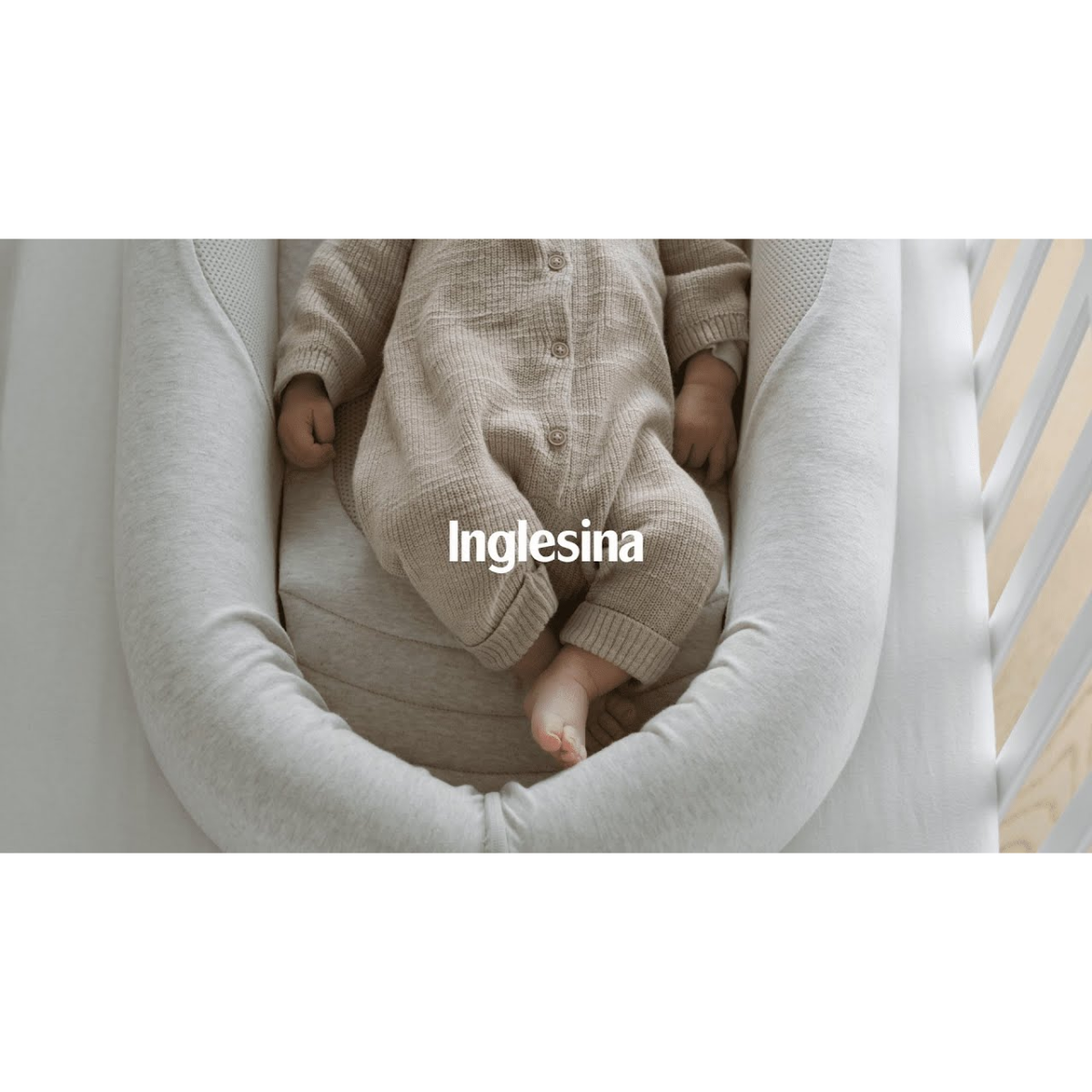 Inglesina Welcome Pod Baby Sleep Nest - Peaceful Blue - Image 3