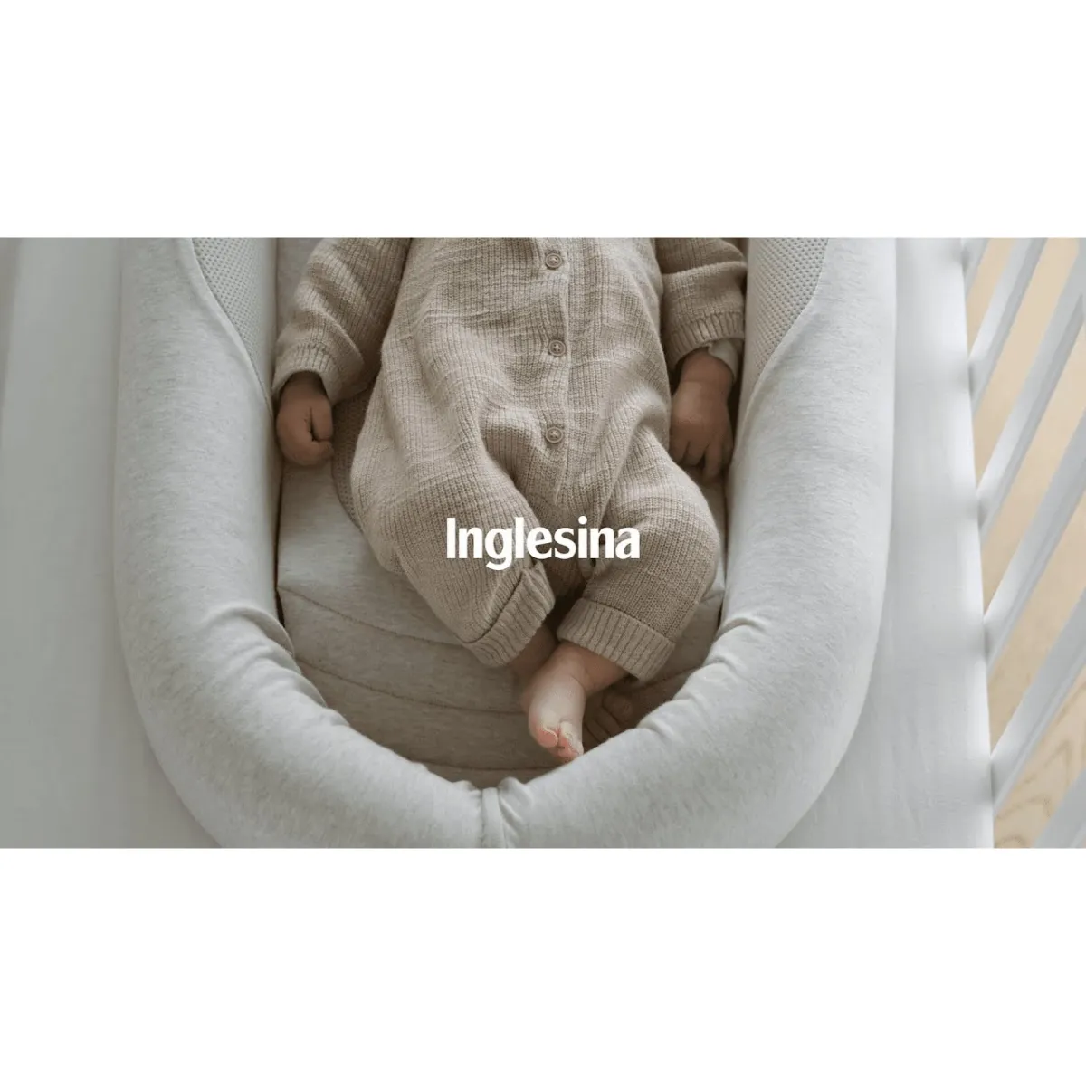 Inglesina Welcome Pod Baby Sleep Nest - Delicate Pink - Image 3