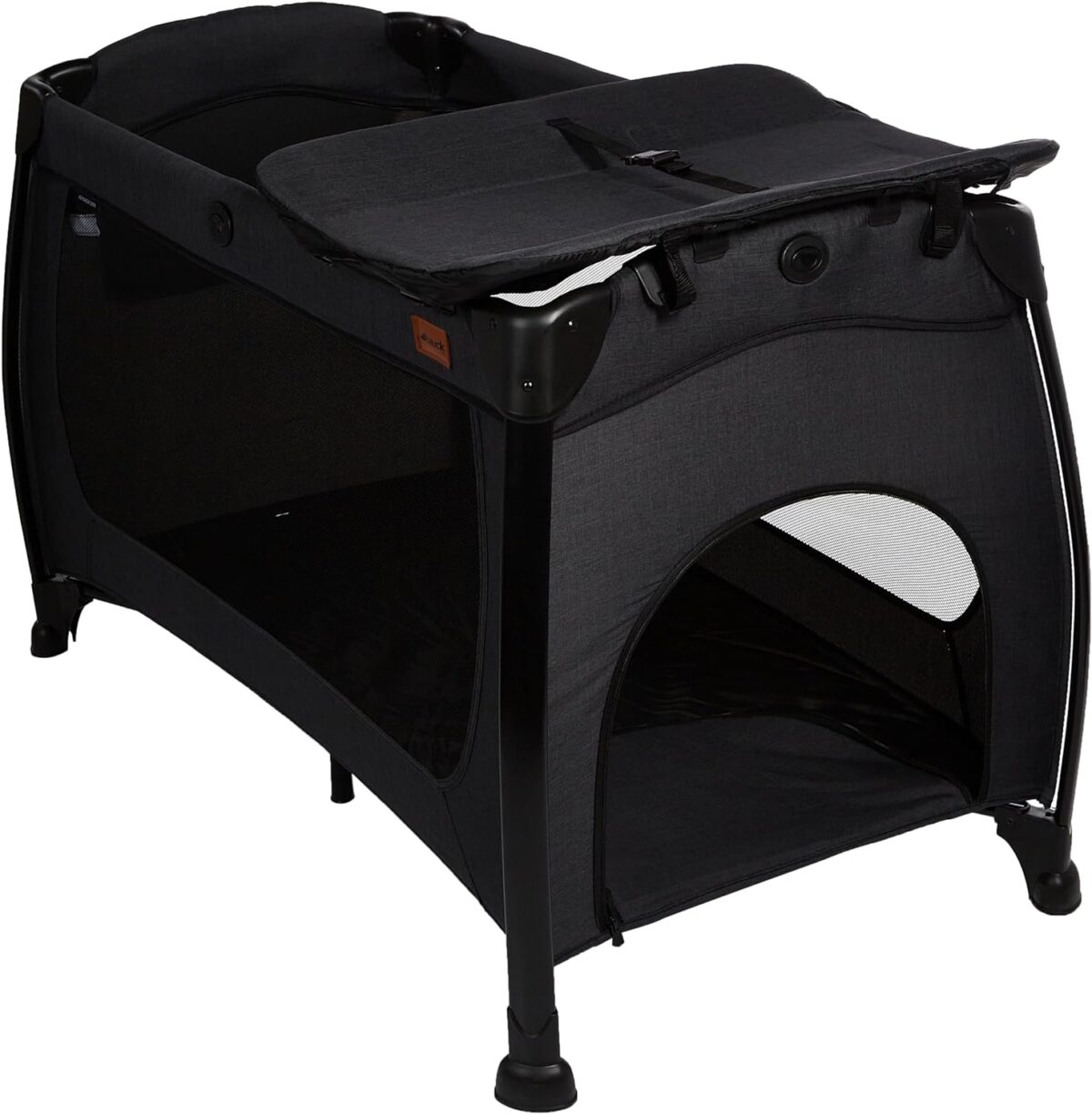 Hauck Play N Relax Center Travel Cot - Melange Black - Image 11