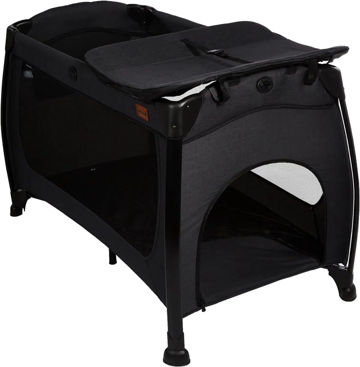 Hauck Play N Relax Center Travel Cot - Melange Black - Image 11