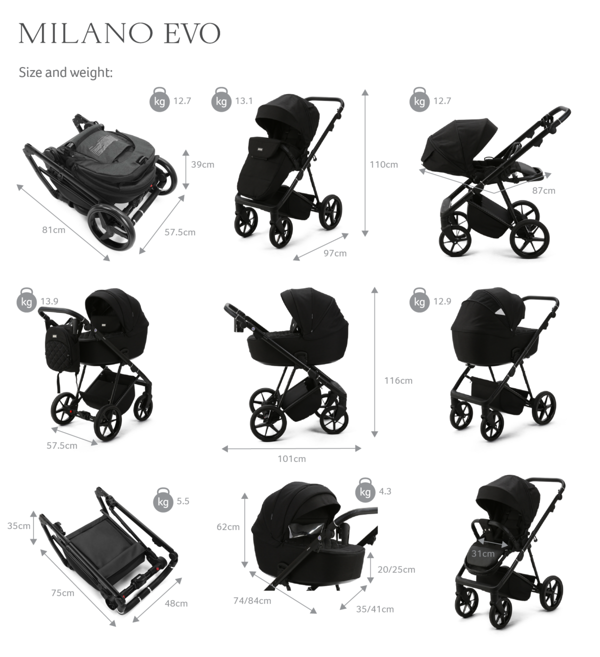 Mee-Go Milano Evo | 2in1 Travel System - Image 59