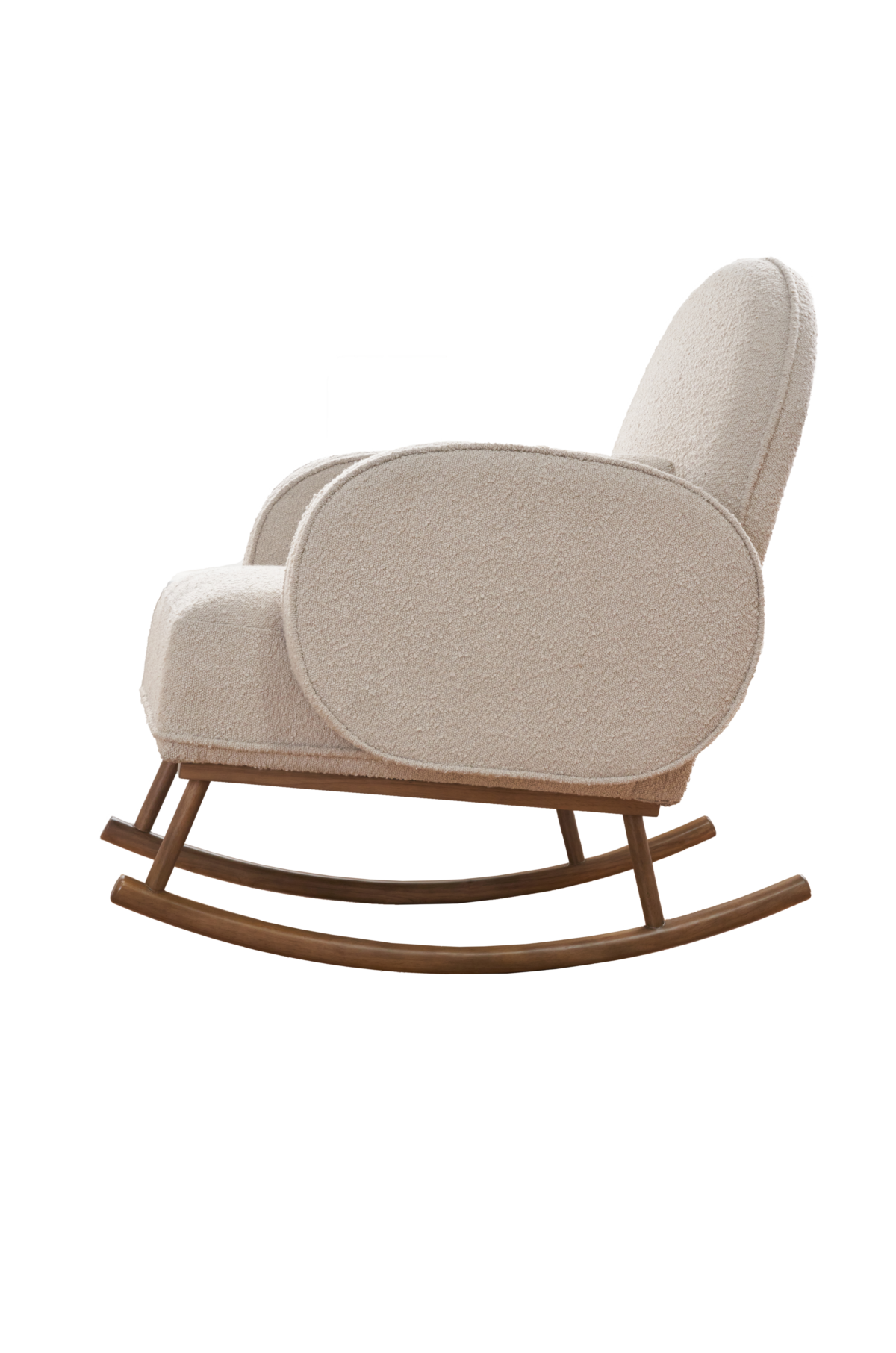 Jonah Rocking Chair & Foot Stool Set - Nursing Chairs - Tutti Bambini