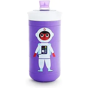 Munchkin Twisty Mix & Match Bite-Proof Sippy Cup - Purple | 9oz/266ml - Image 6