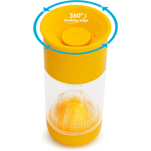 Munchkin 14oz Fruit Infuser Cup - Yellow
