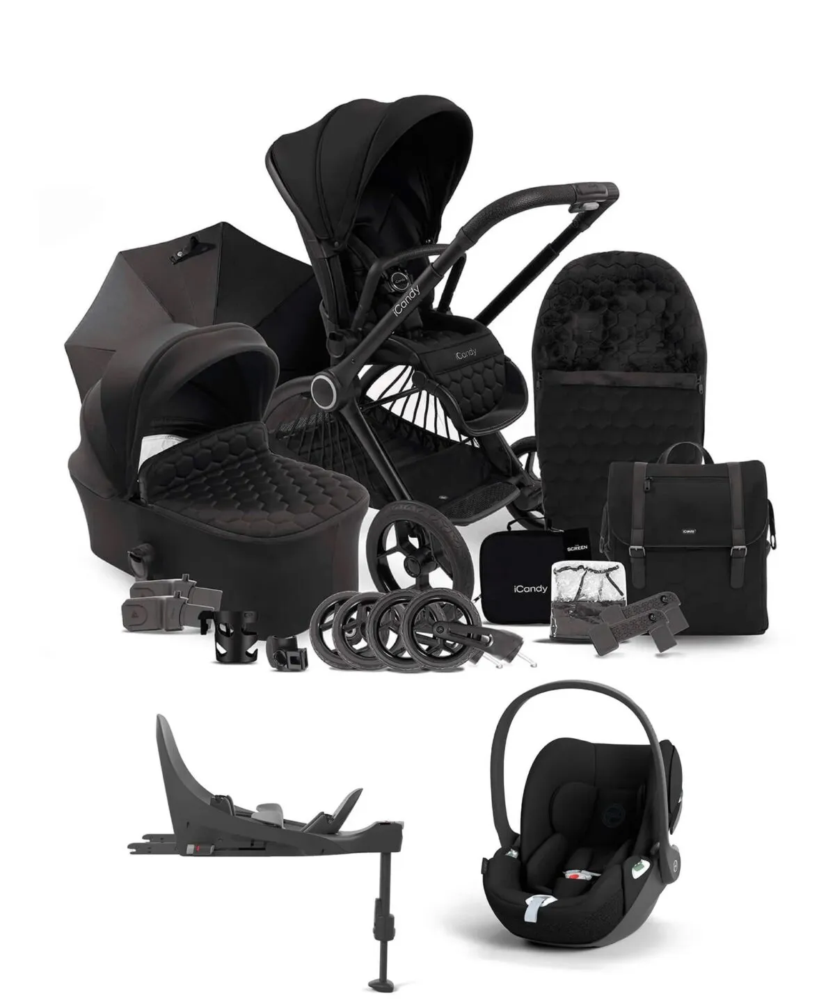 iCandy Core | Complete Bundle | Cybex Cloud T Car Seat and Base
