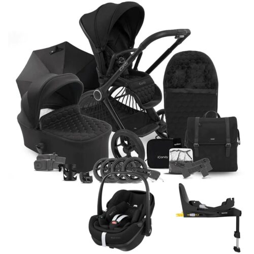 iCandy Core Complete Travel System + Maxi-Cosi Pebble Pro Car Seat & Pro Slide Base