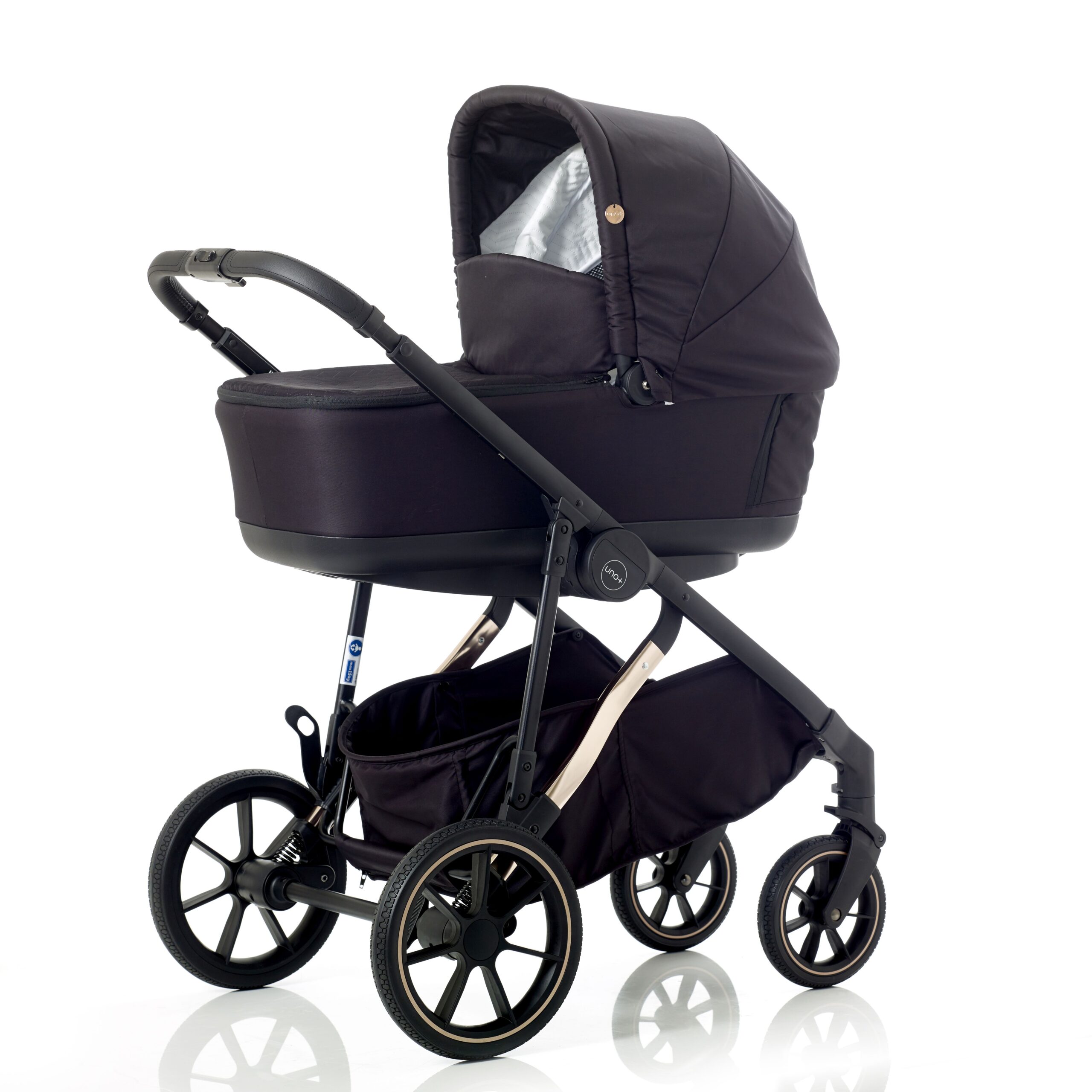 Photos - Pushchair Mee-go Uno Plus - 2in1 Travel System Dusty Rose BSR15401BR 