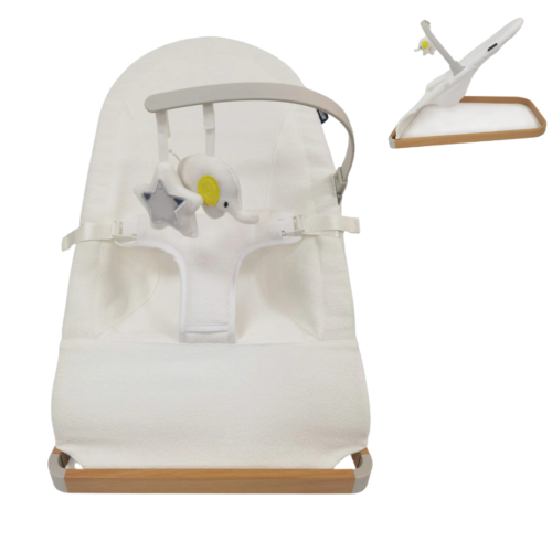 My Babiie - Billie Faiers Cream Baby Bouncer