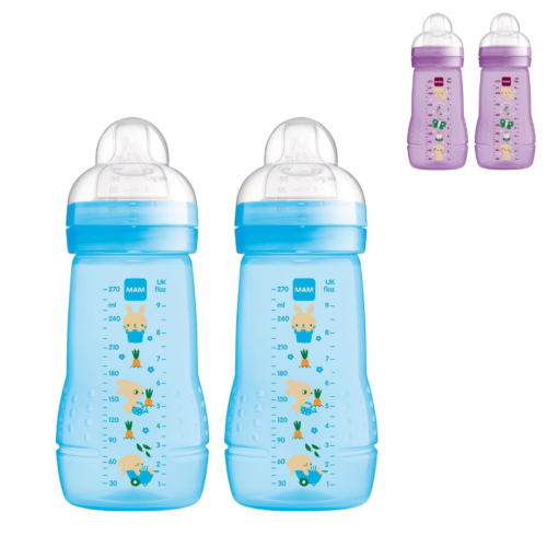 MAM - Easy Active Baby Bottle 270ML 2 Pack