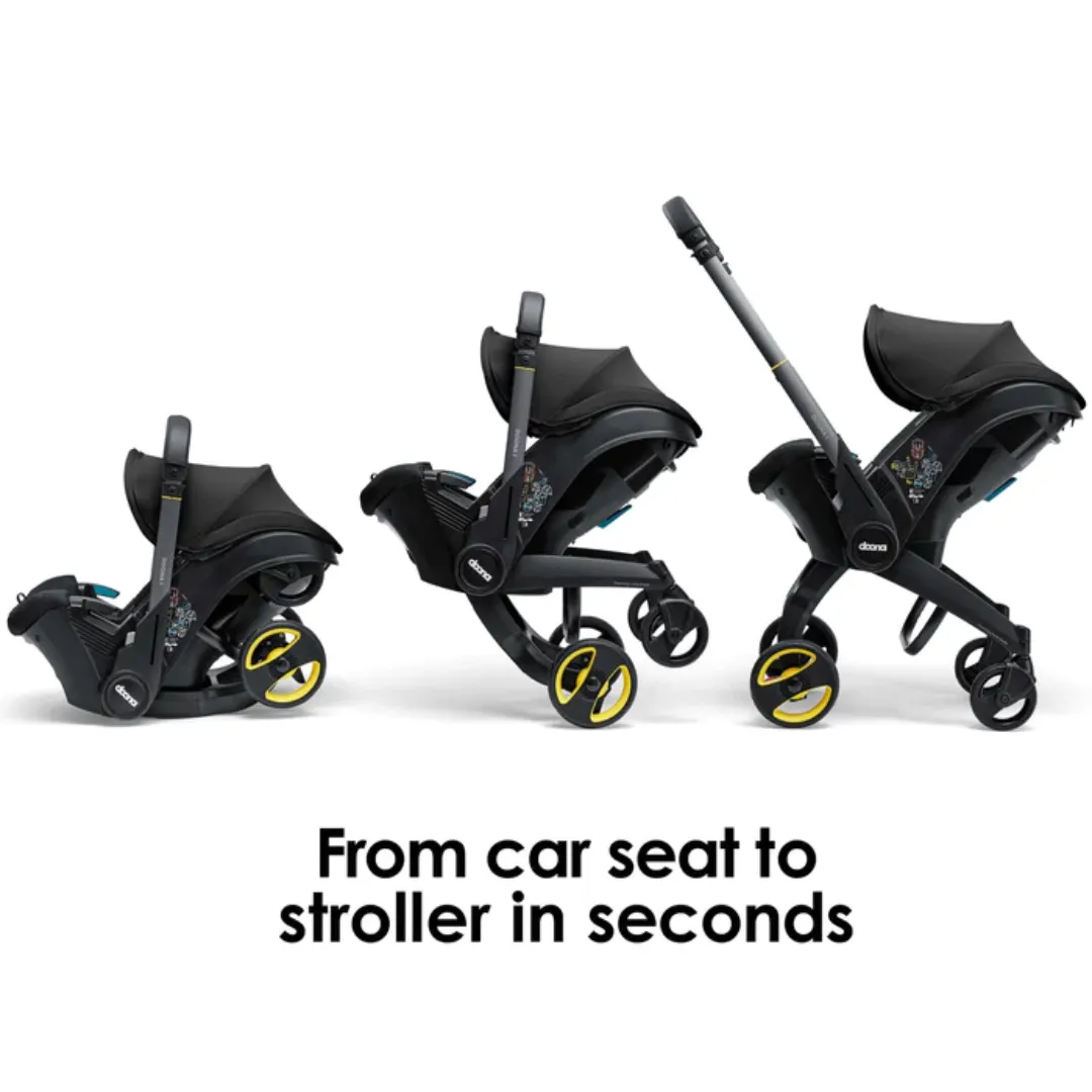 Doona i Car Seat & Stroller - Nitro Black - Image 9