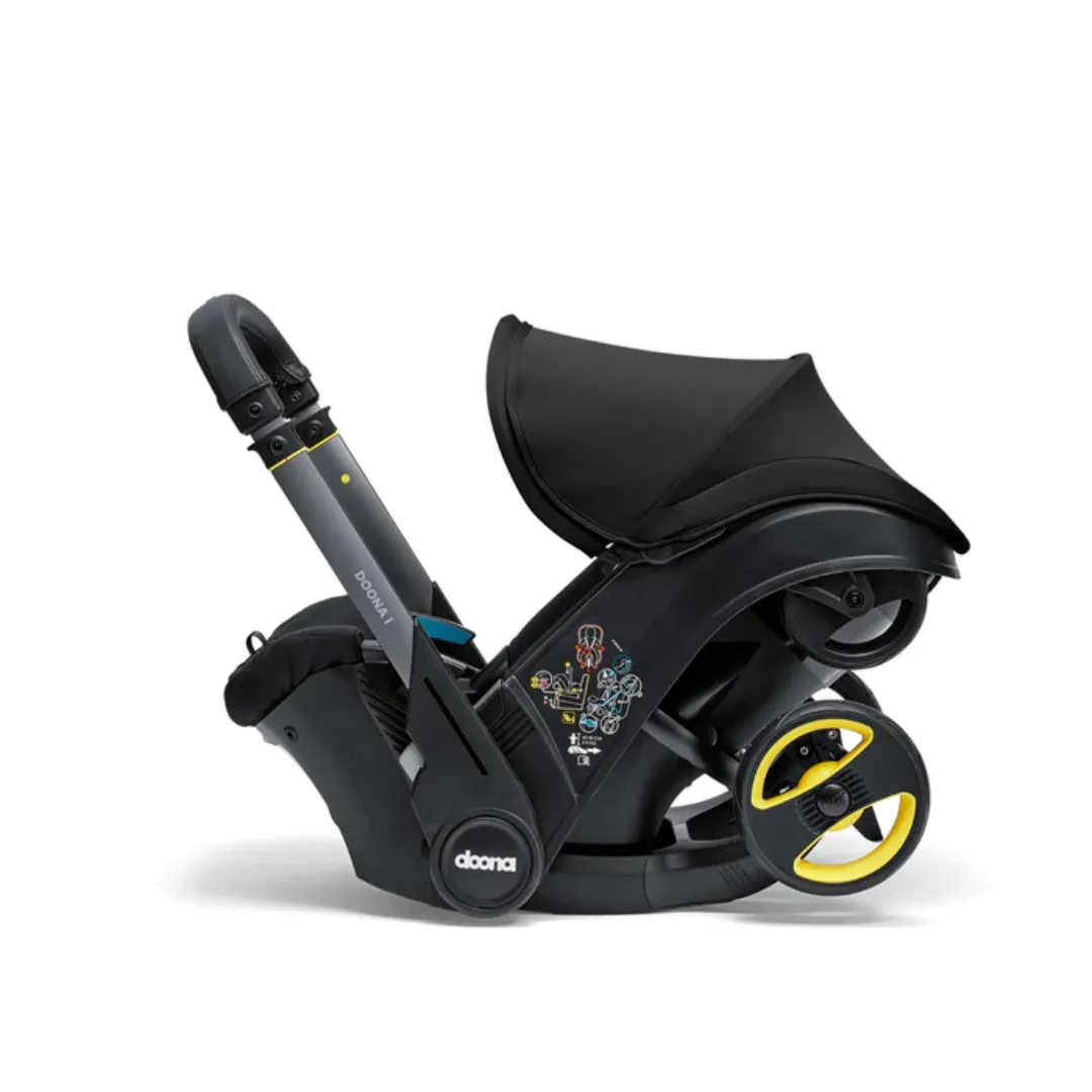 Doona i Car Seat & Stroller - Nitro Black - Image 3