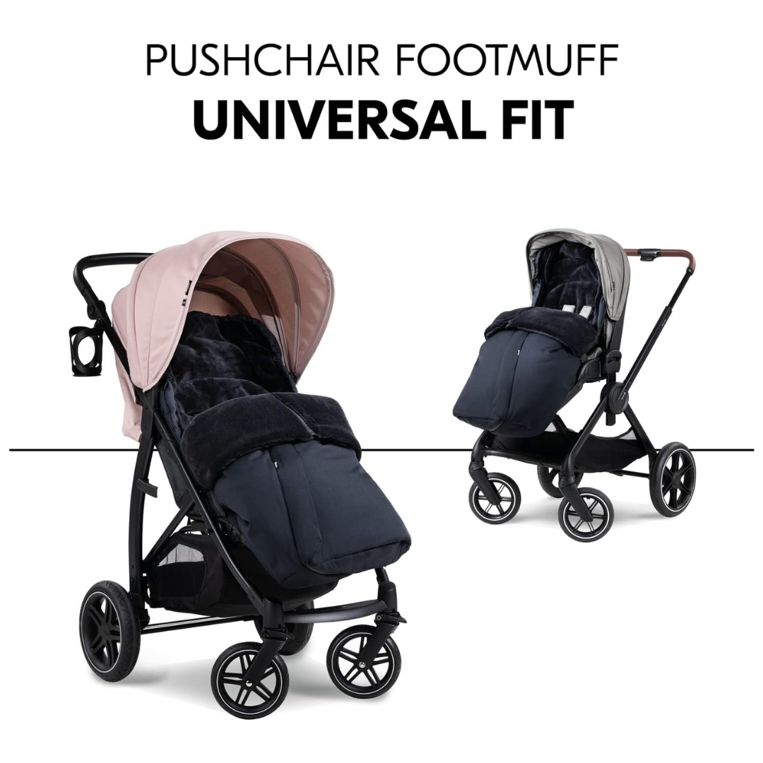 Hauck Pushchair Footmuff - Black - Image 2