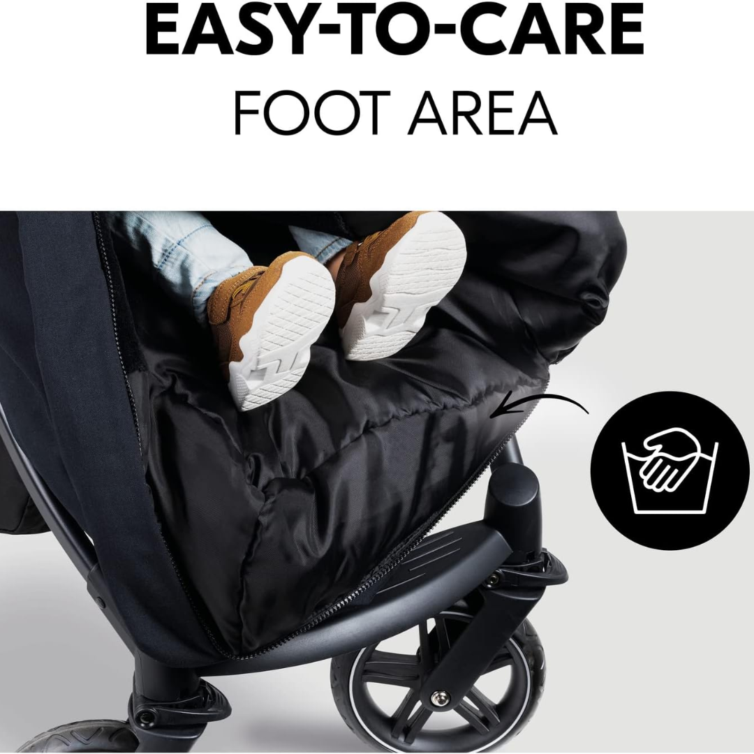 Hauck Pushchair Footmuff - Black - Image 6