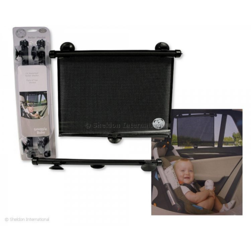Snuggle Baby - Car Window Roller Shades 2pk