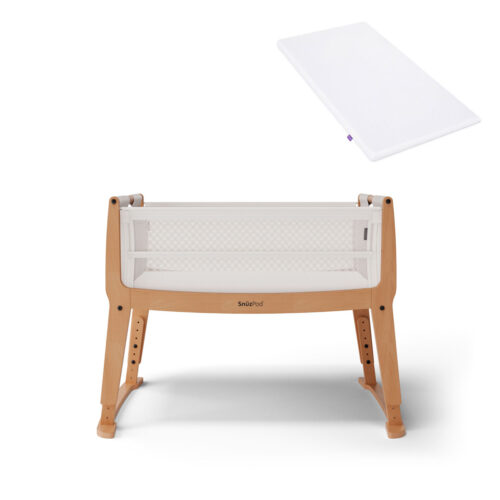 SnuzPod 4 Bedside Crib Sage Olivers BabyCare