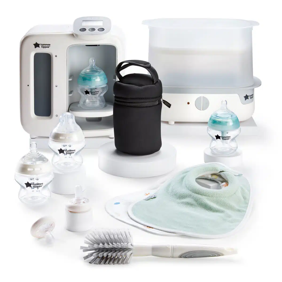 Tommee Tippee Ultimate Feeding Kit with Steriliser - White