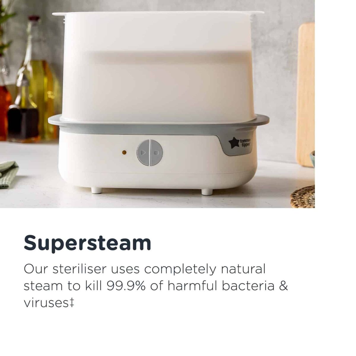 Tommee Tippee Ultimate Feeding Kit with Steriliser - White - Image 5