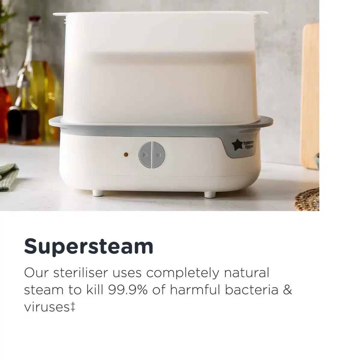 Tommee Tippee Ultimate Feeding Kit with Steriliser - White - Image 5