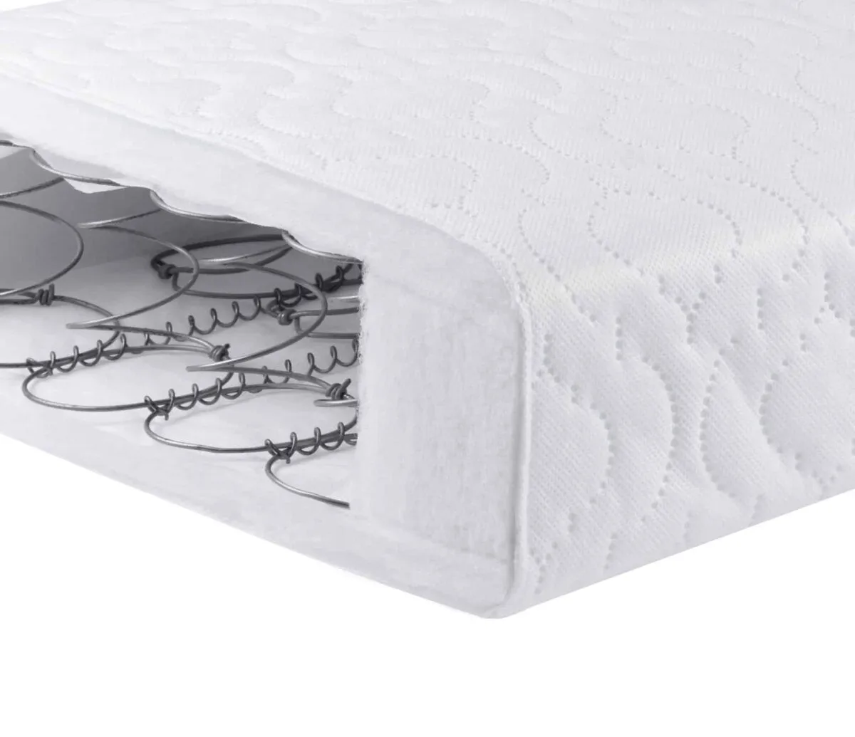 Babymore Deluxe Sprung Cot Bed Mattress.