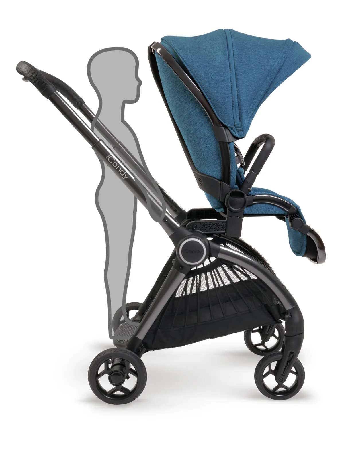iCandy Core Pushchair and Carrycot - Complete Cocoon Car Seat Bundle - Image 8