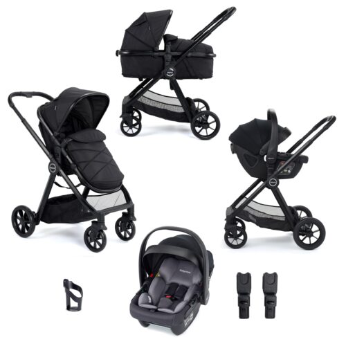 Mimi Travel System Coco i-Size Car Seat – Black 1