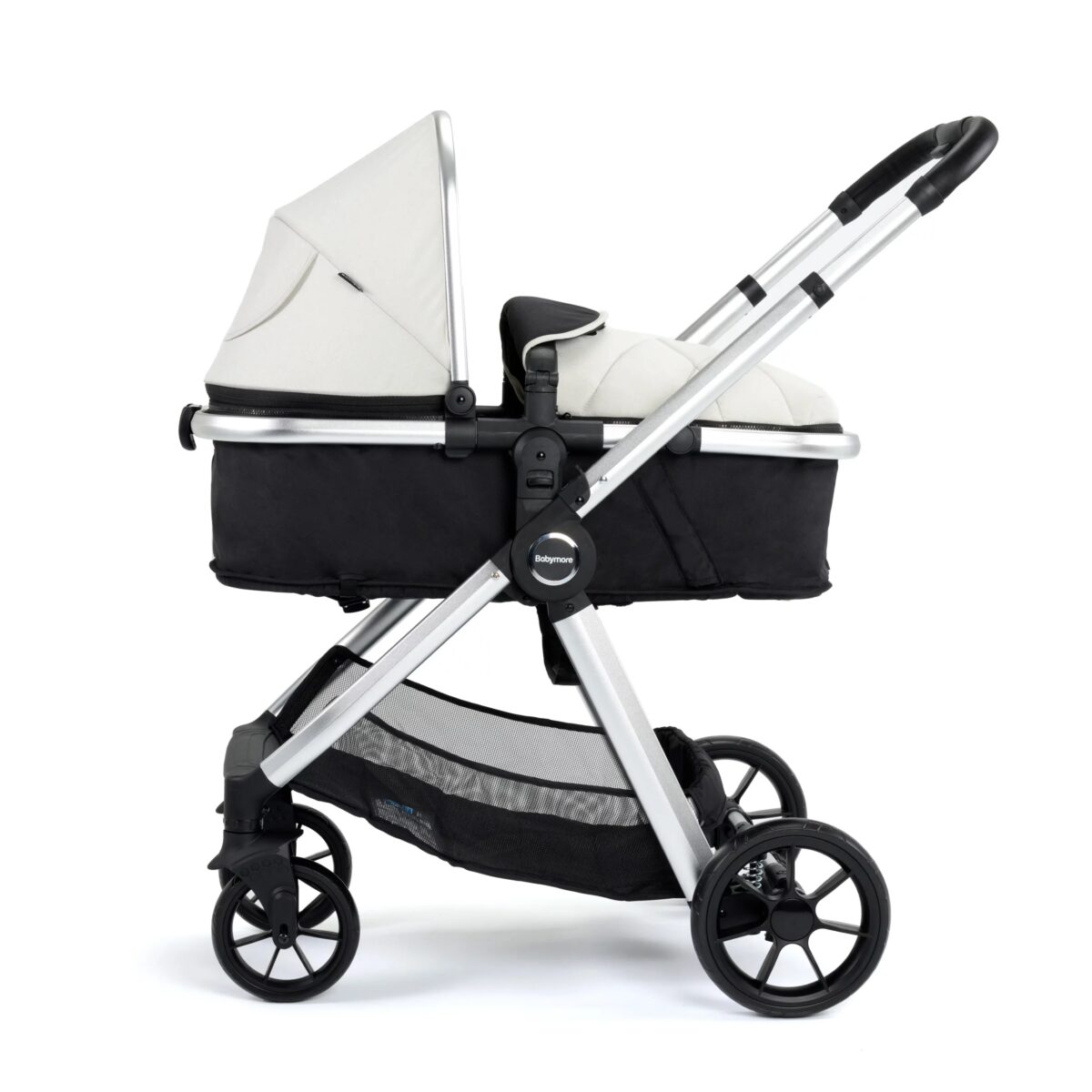 Mimi Travel System Pecan i-Size Car Seat - Silver 5