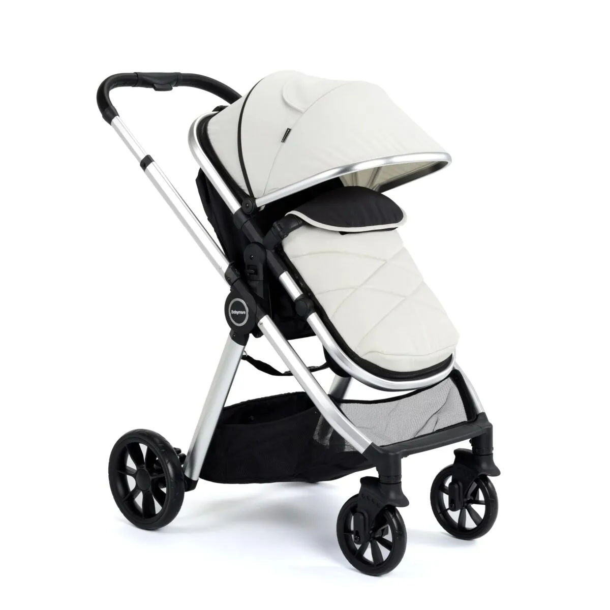Mimi Travel System Pecan i-Size Car Seat and Base - Silver 6