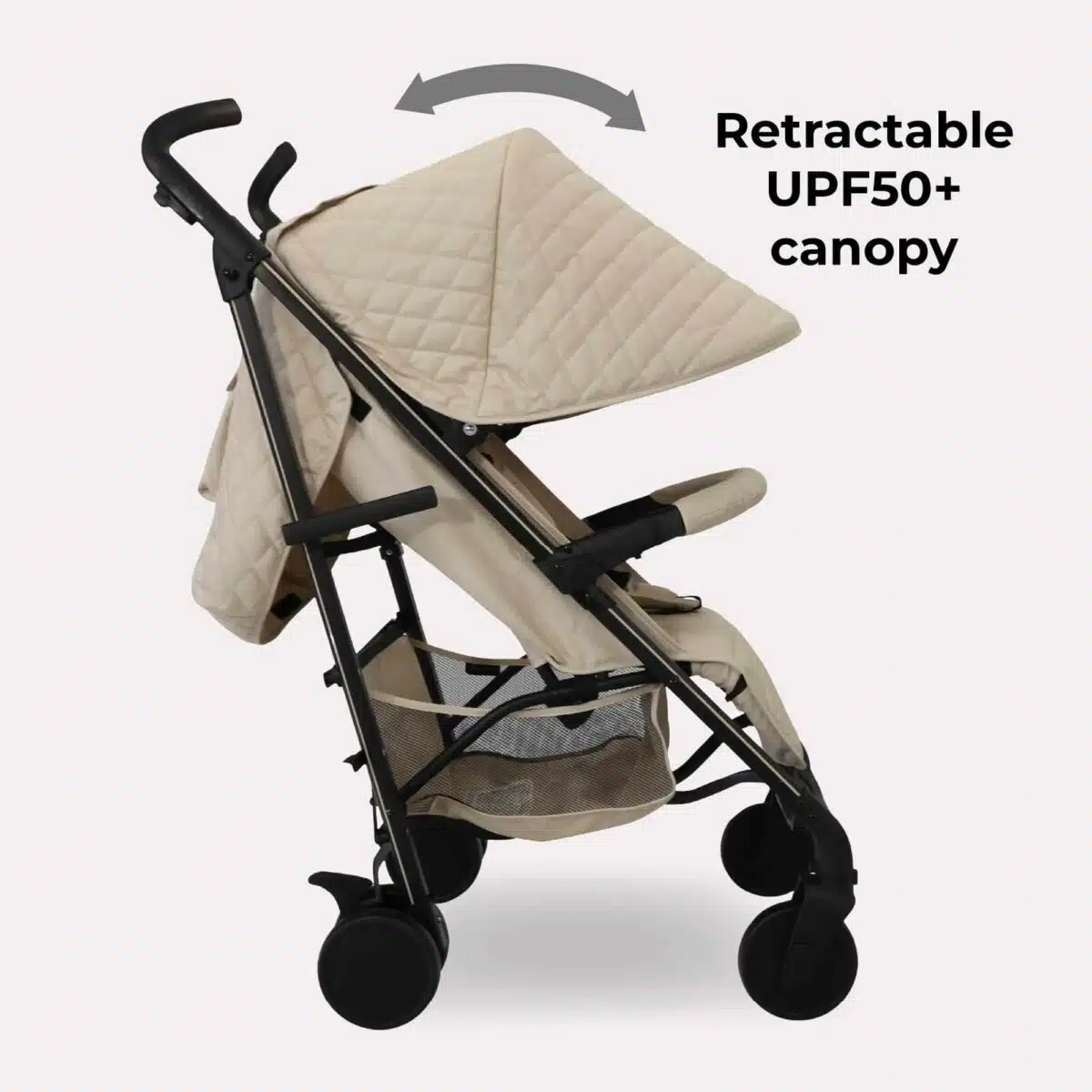 My Babiie MB51 Quilted Stroller - Sand - Image 14