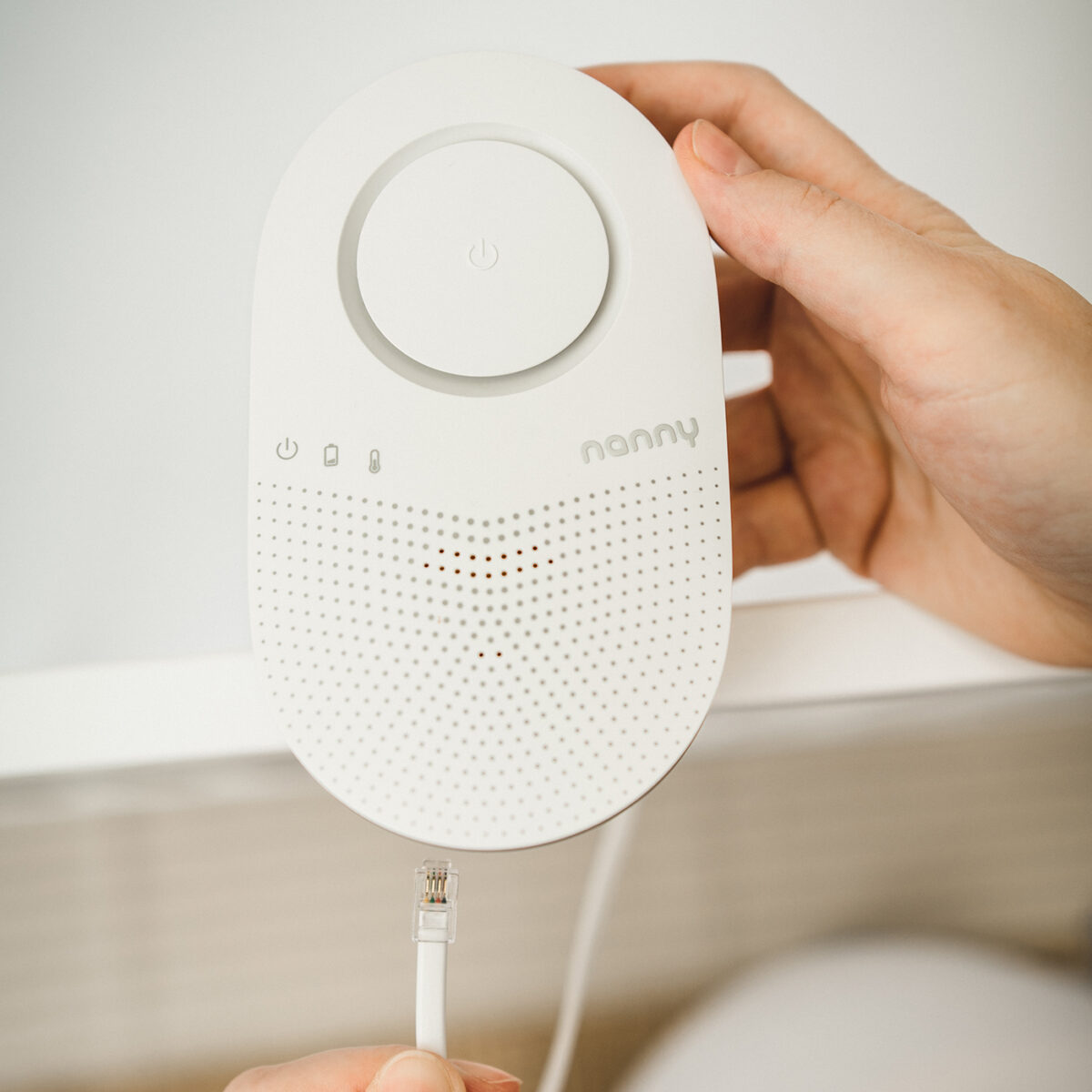 Nanny BM-03 Medically Certified Baby Breathing Monitor with Additional Sensor Pad Bundle - Image 2