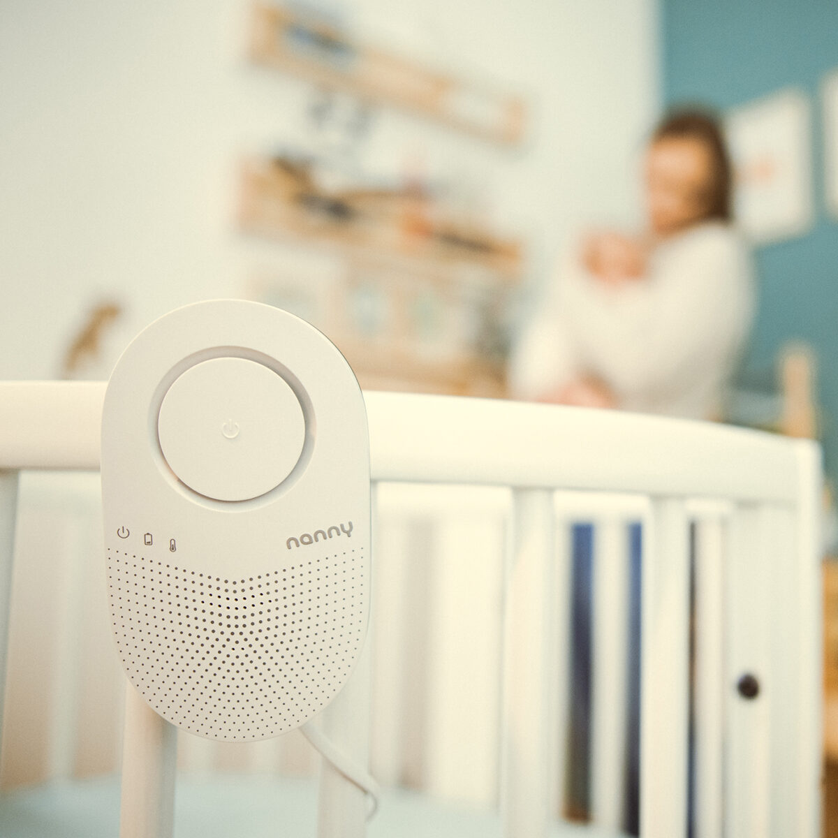 Nanny BM-03 Medically Certified Baby Breathing Monitor with Additional Sensor Pad Bundle - Image 9