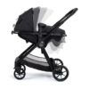Babymore Mimi Travel System with Pecan i-Size Car Seat Black - 1