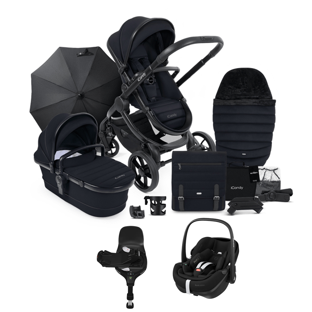 iCandy Peach 7 Complete Travel System Bundle with Maxi Cosi Pebble