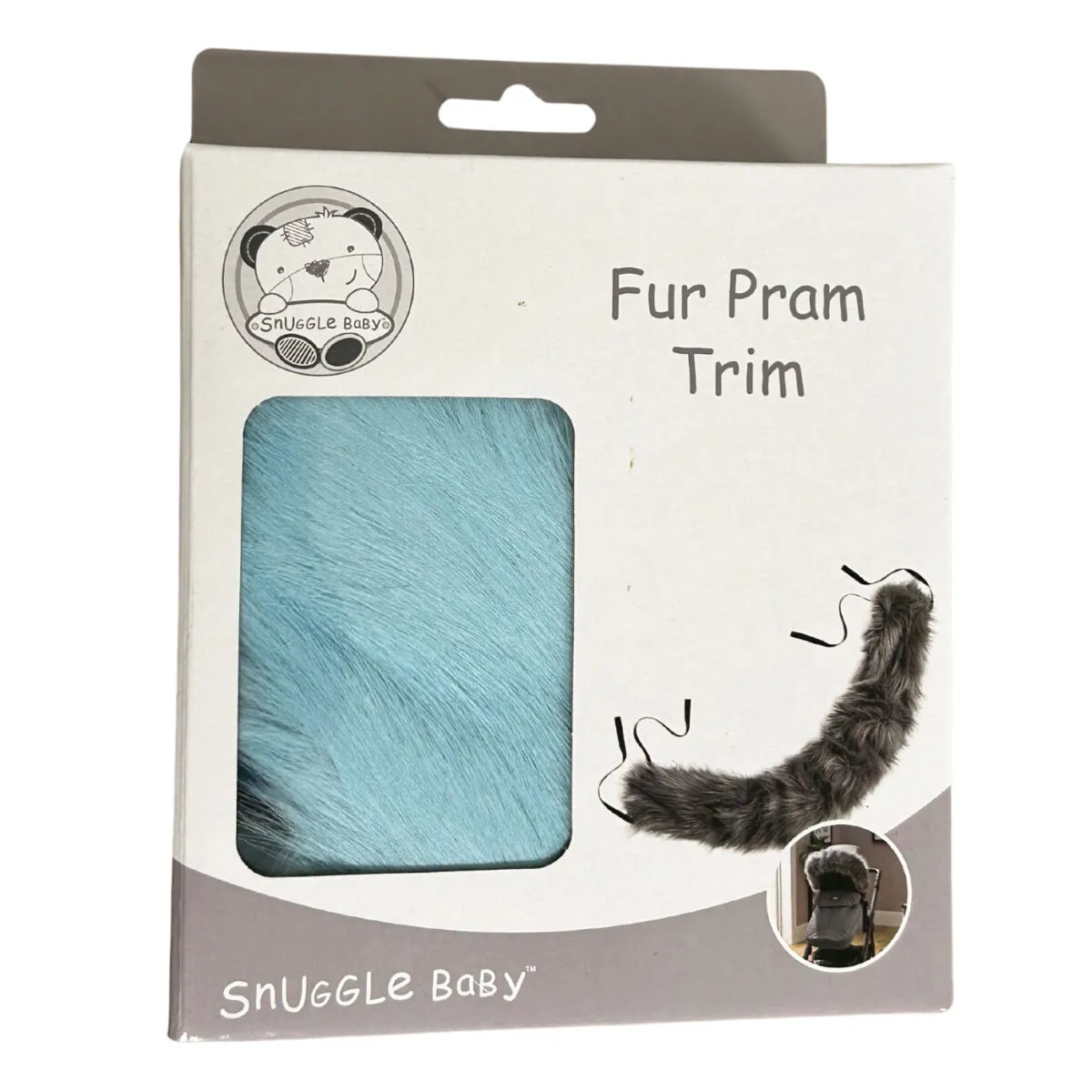 Snuggle Baby - Buggy/Pram Hood Fur Trim - Image 3