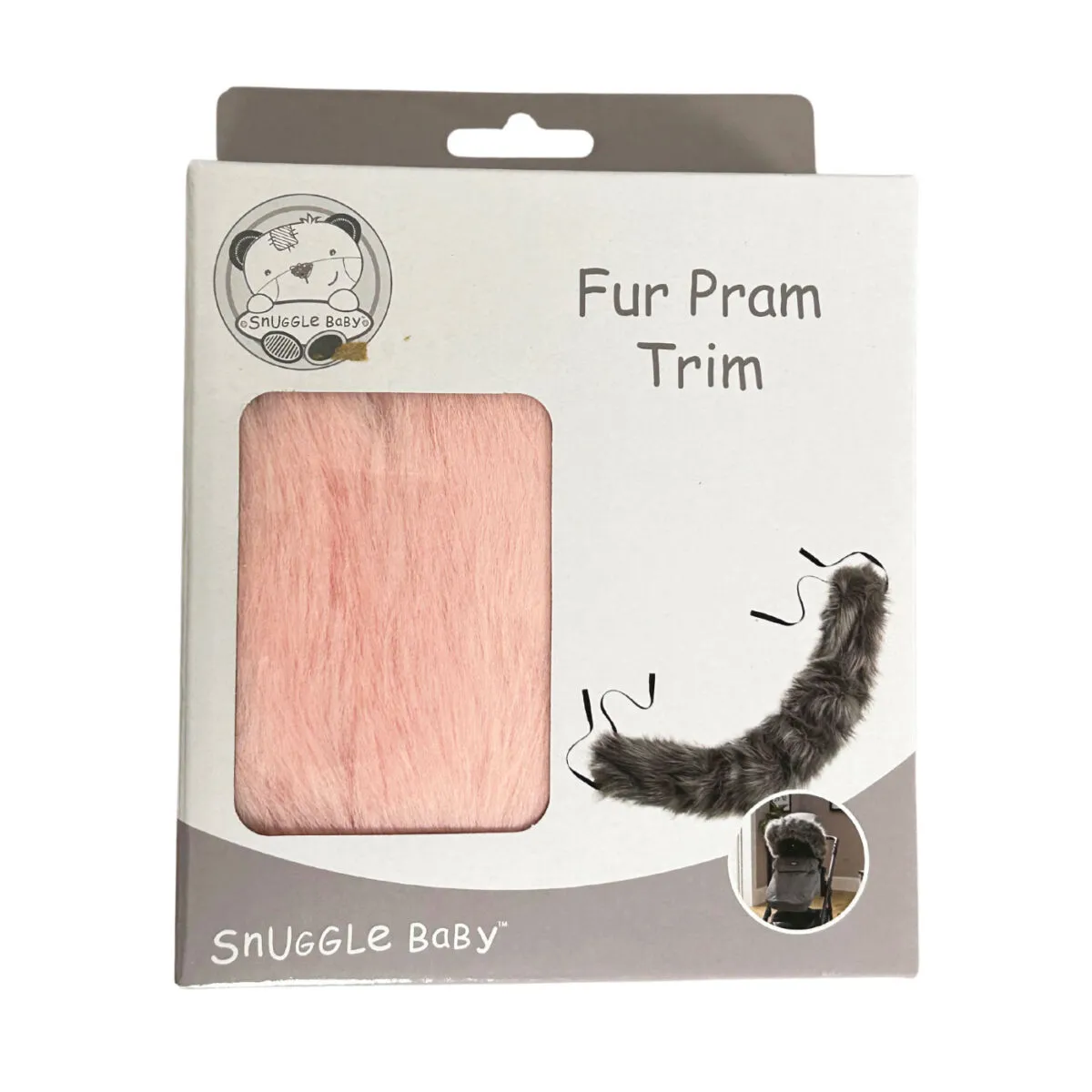 Snuggle Baby - Buggy/Pram Hood Fur Trim - Image 4