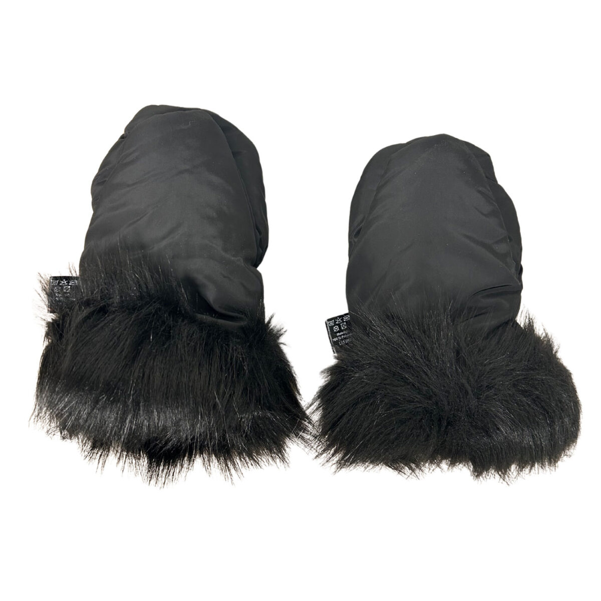 Snuggle Baby Stroller/Pram Gloves with Fur Trim & Magnets - Image 2