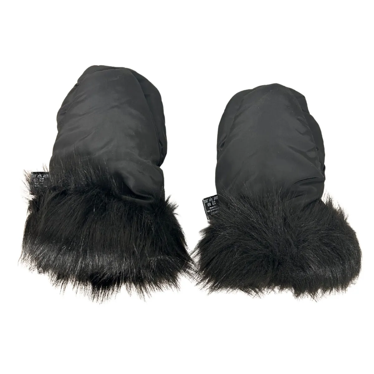 Snuggle Baby Stroller/Pram Gloves with Fur Trim & Magnets - Image 2