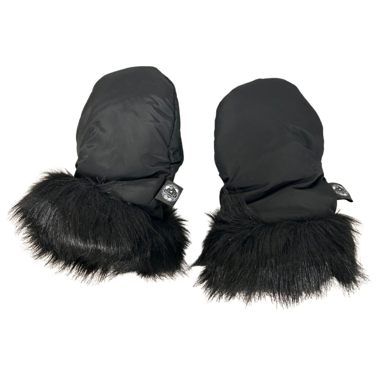 Snuggle Baby Stroller/Pram Gloves with Fur Trim & Magnets - Image 4