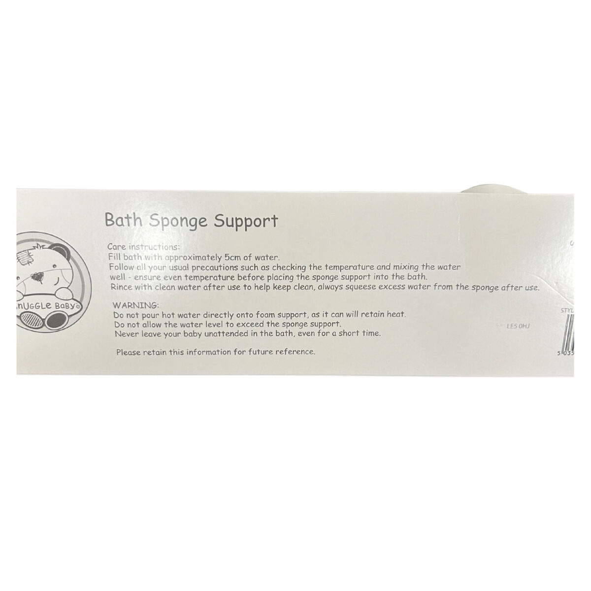 Snuggle Baby - Baby Bath Sponge Support - Image 11