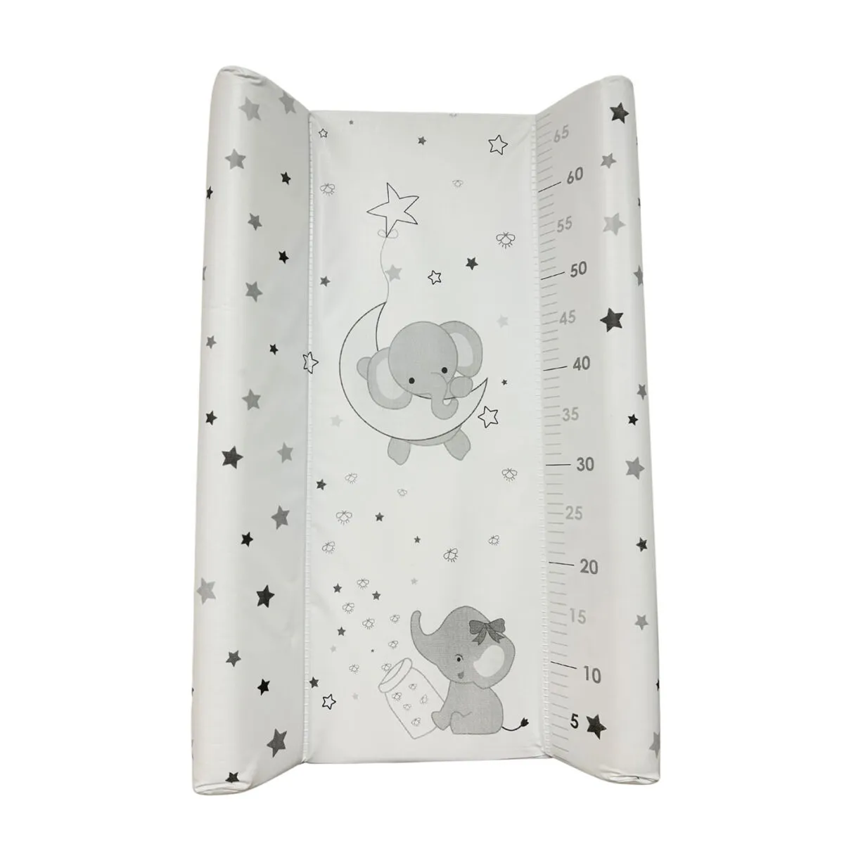 Baby Changing Mat with Raised Edges - Elephant - Image 2