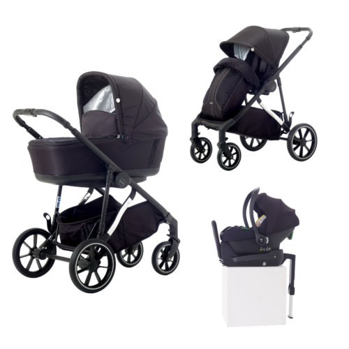 Mee-Go Uno+ Travel System with Cosmo Car Seat & Isofix Base